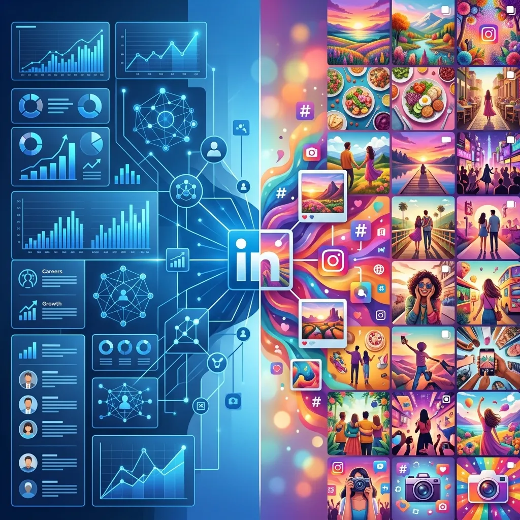 LinkedIn vs Instagram Carousels