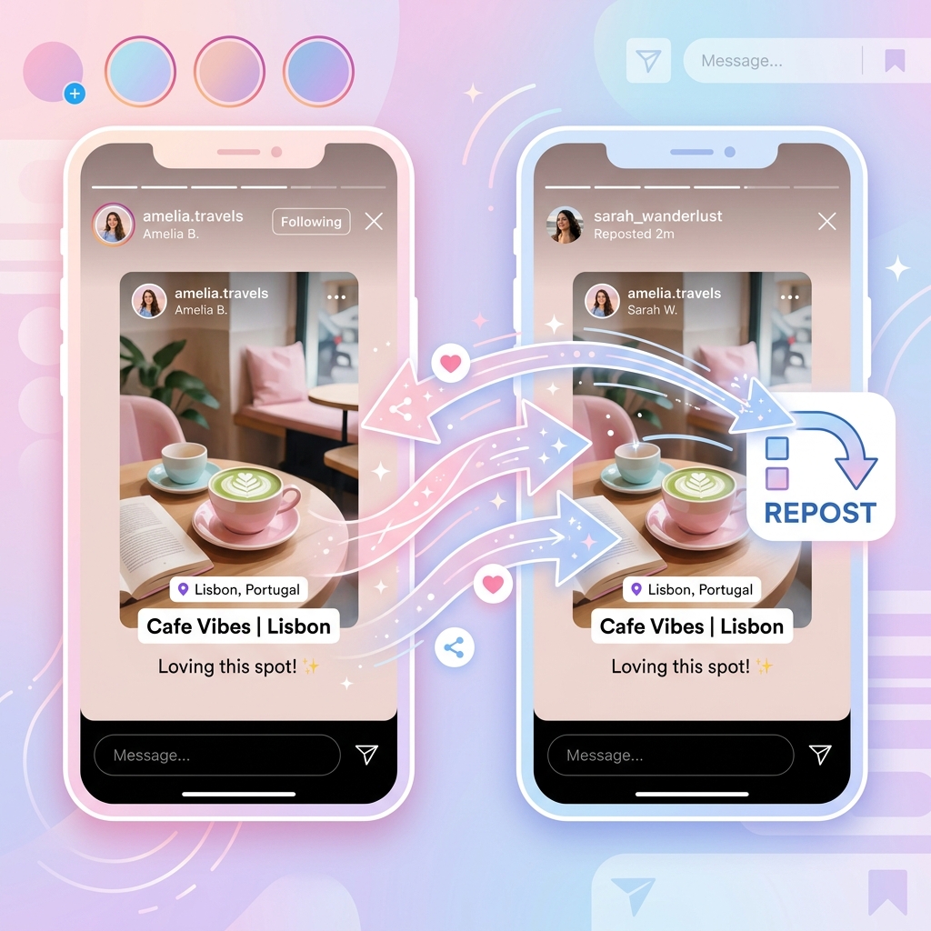 Instagram Story Repost Strategy