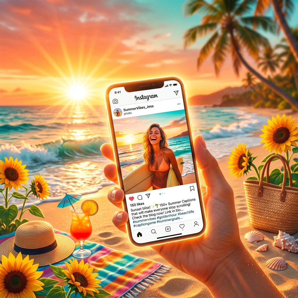 150+ Summer Instagram Captions
