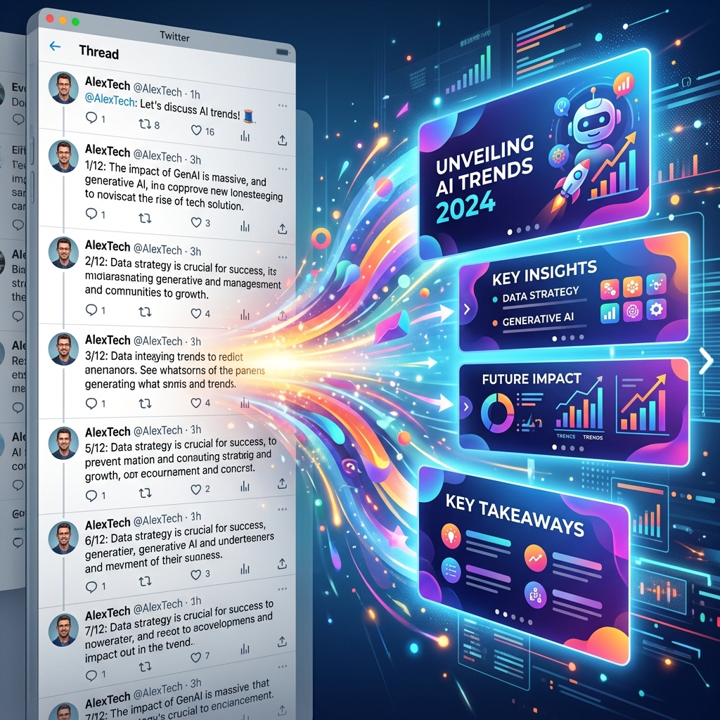 Turn Twitter Threads into Carousels