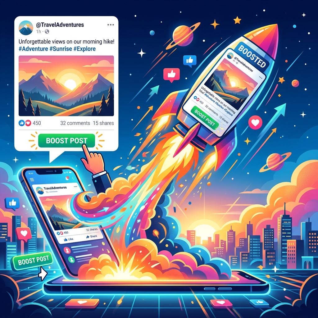Boosting Social Posts Strategy